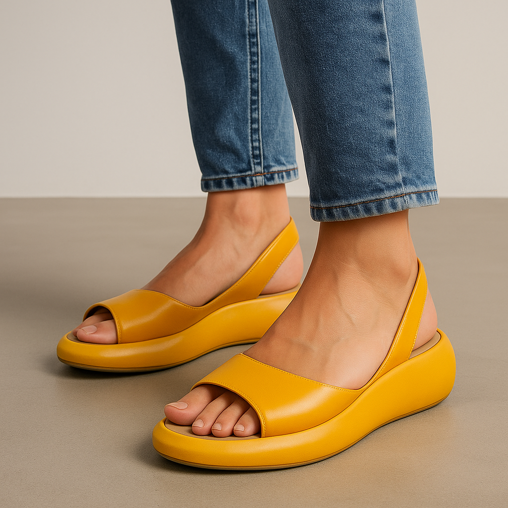 Cordita | Women's Platform Cushioned Sandals - Image 1