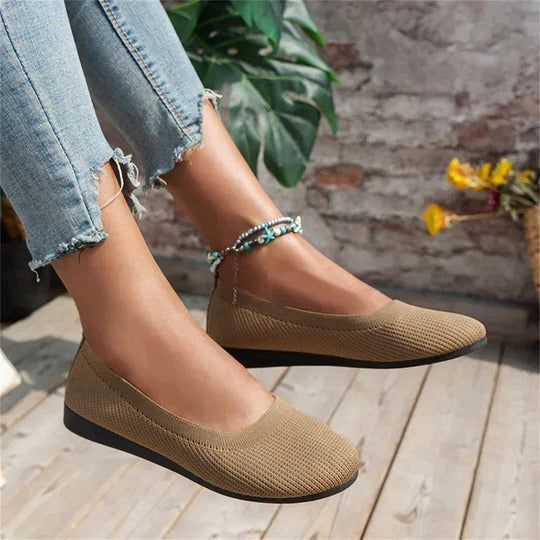 Elodie | Women's Slip-On Ballet Flats - Image 1