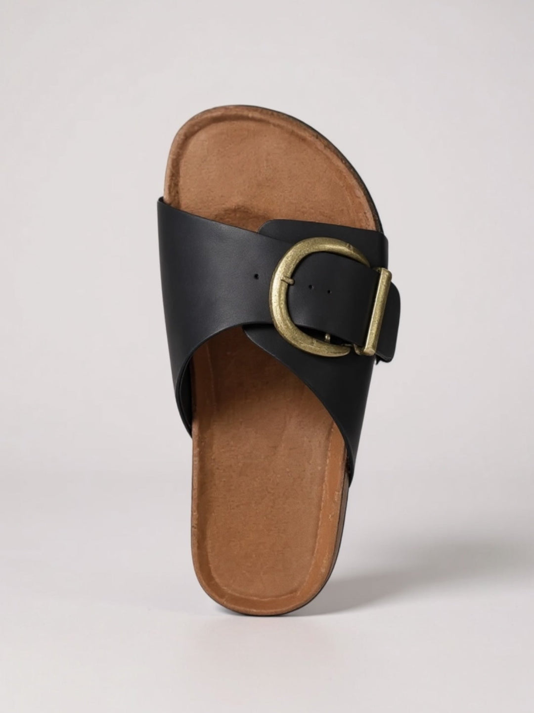 Eulalia | Women's Adjustable Buckle Slide Sandals - Image 1