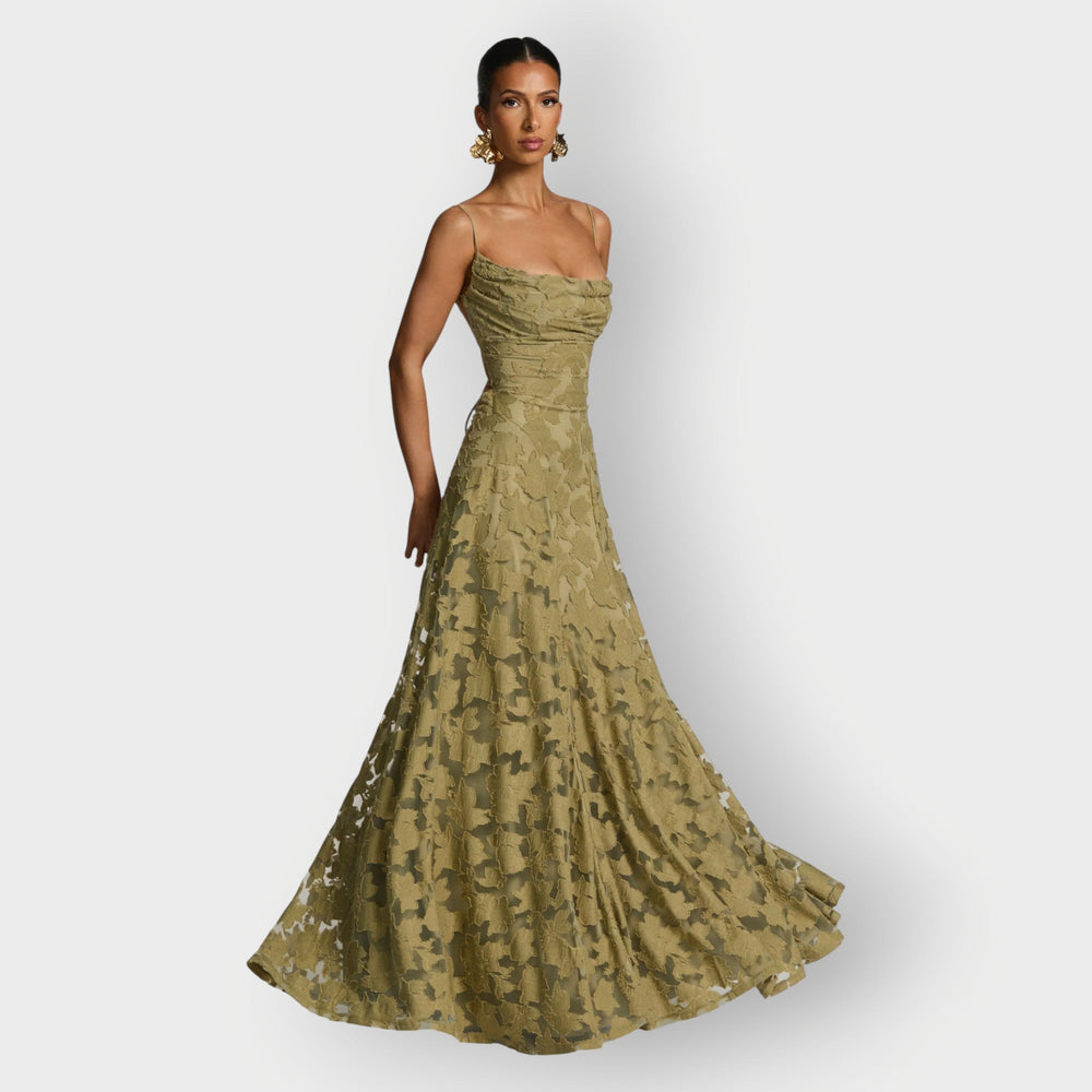 Eulalia | Women's Lace Evening Maxi Dress - Image 2