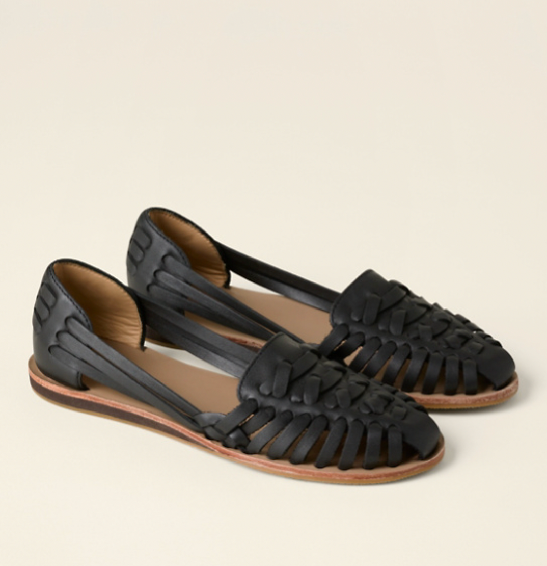 Isadora

Wait, | Women's Closed Toe Woven Flat Sandal - Image 1