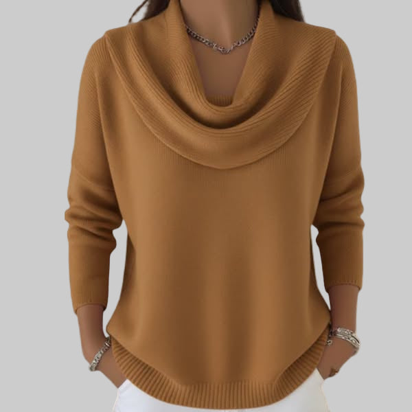 Lyralei | Women's Cowl Neck Long Sleeve Sweater - Image 2