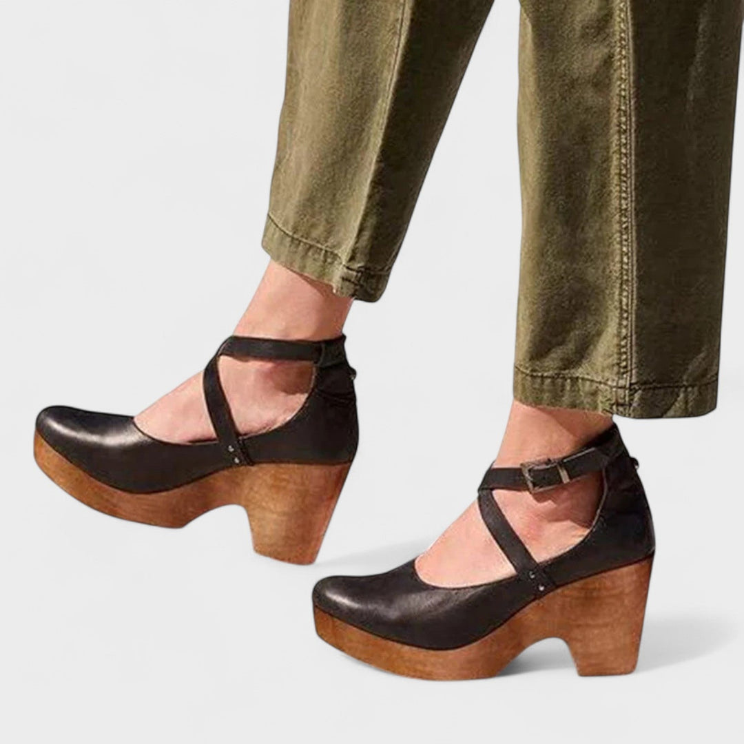 Rowena | Women's Mary Jane Platform Heels - Image 1