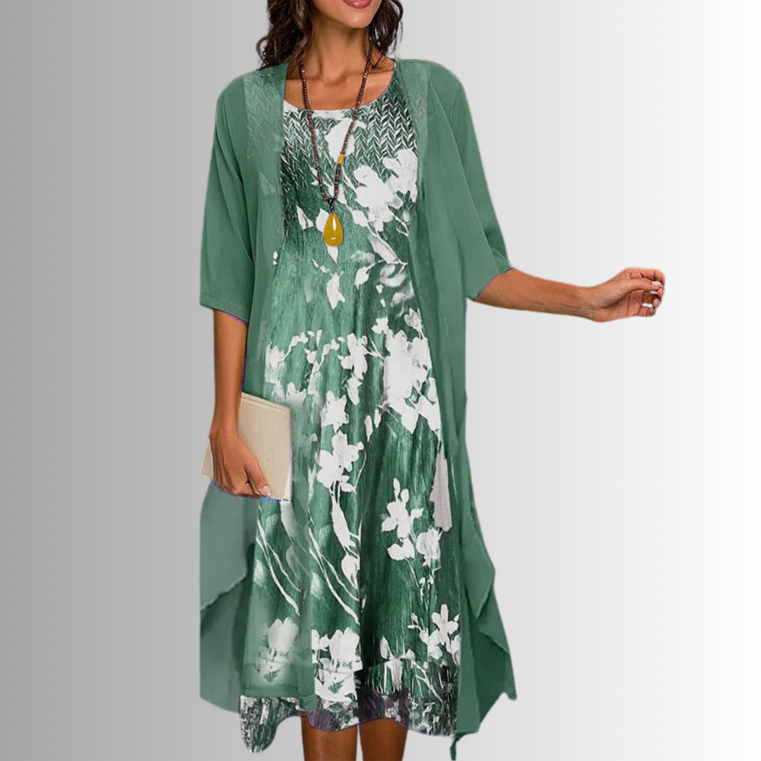 Thyme | Women's Floral Two Piece Set - Image 1