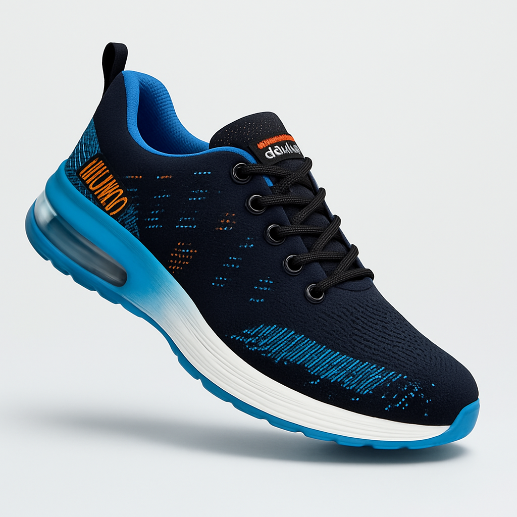 Torvik | Men's Steel Toe Safety Sneaker Work Shoe - Navy - Image 1